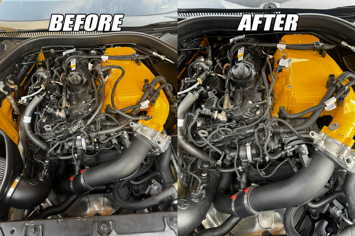 B46/B48 Engine Bay Clean-Up Kit – IPOSMotosport